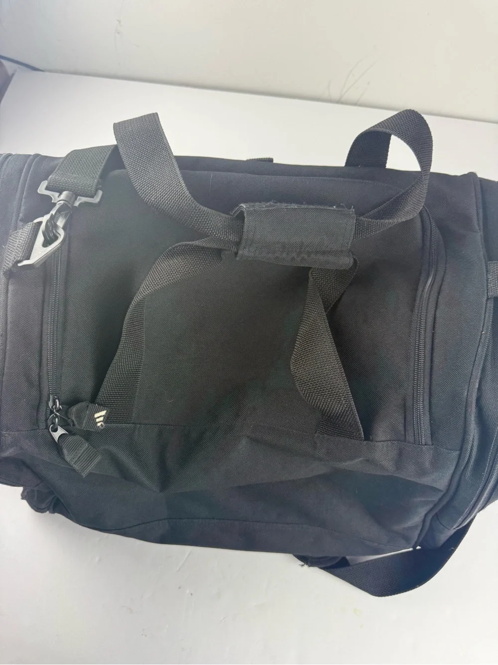 Adidas Black Duffel Bag Travel Sporting Unisex SEE ALL. Small scuffing as shown